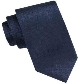 Elegantná tmavomodrá pánska kravata Chattier