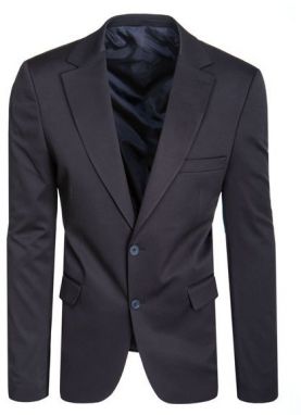 Elegantné tmavo-modré sako pre pánov do spoločnosti