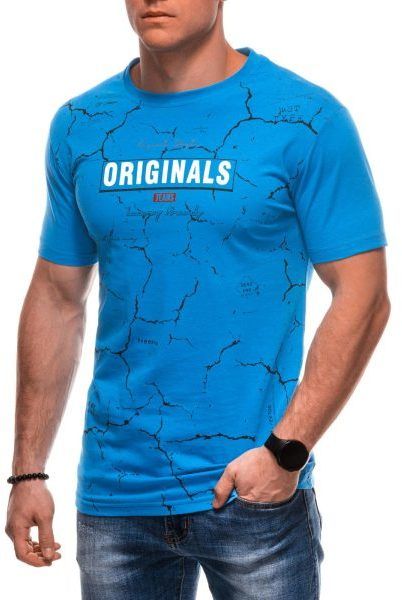 Pánske modré tričko s nápisom ORIGINALS S2026