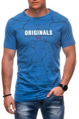 Pánske modré tričko s nápisom ORIGINALS S2026