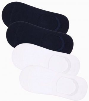 Pánske ponožky - modré/biele om-soss-0104