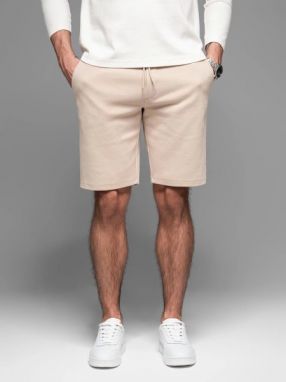 Béžové chinos kraťasy  V2 SRCS-0168
