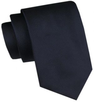Elegantná tmavomodrá pánska kravata