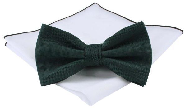 Tmavozelený pánsky motýlik Chattier