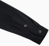 Čierna košeľa s dlhým rukávom K540 galéria