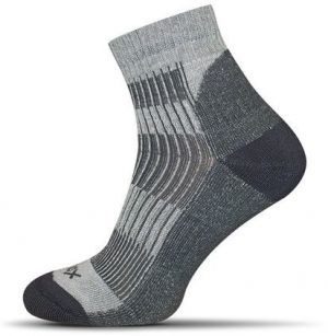 Šedé trekingové ponožky