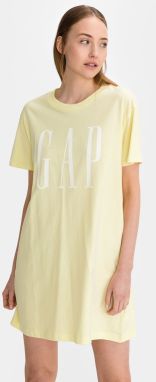 GAP žlté šaty Logo T-shirt Dress