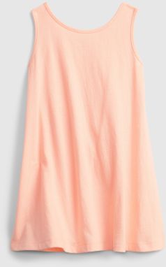 GAP oranžové detské šaty Tank Dress galéria