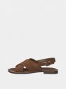 Tamaris hnedé semišové sandále galéria