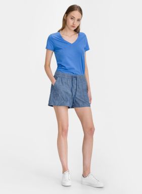 GAP modré kraťasy Chambray galéria