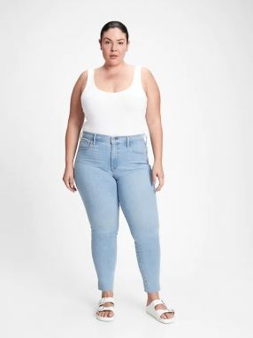 GAP modré skinny džínsy galéria