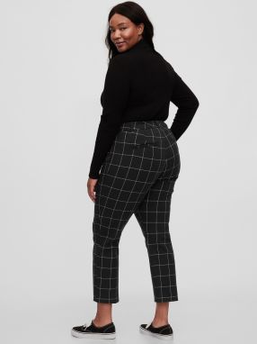 GAP čierne nohavice slim ankle pants galéria
