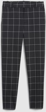 GAP čierne nohavice slim ankle pants galéria