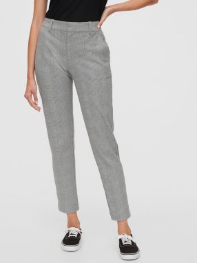 GAP sivé nohavice slim ankle pants