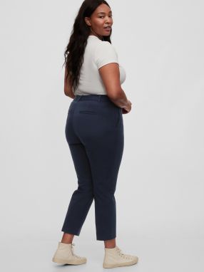 GAP modré nohavice slim ankle pants galéria