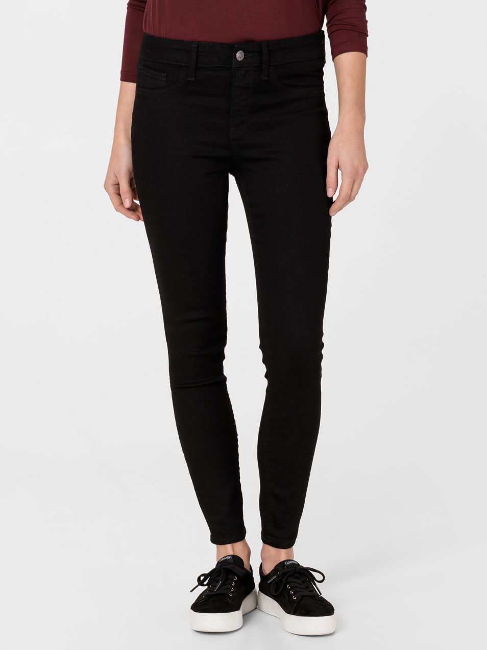 GAP čierne nohavice Jegging