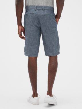 GAP modré pánske kraťasy Chambray galéria