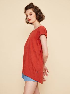 Červené dámske dlhé tričko ZOOT June galéria