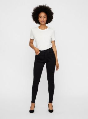 Čierne skinny fit rifle VERO MODA Sophia galéria