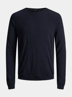 Tmavomodrá mikina Jack & Jones Lance galéria