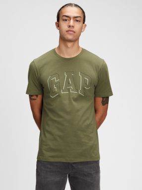GAP zelené pánske tričko Logo