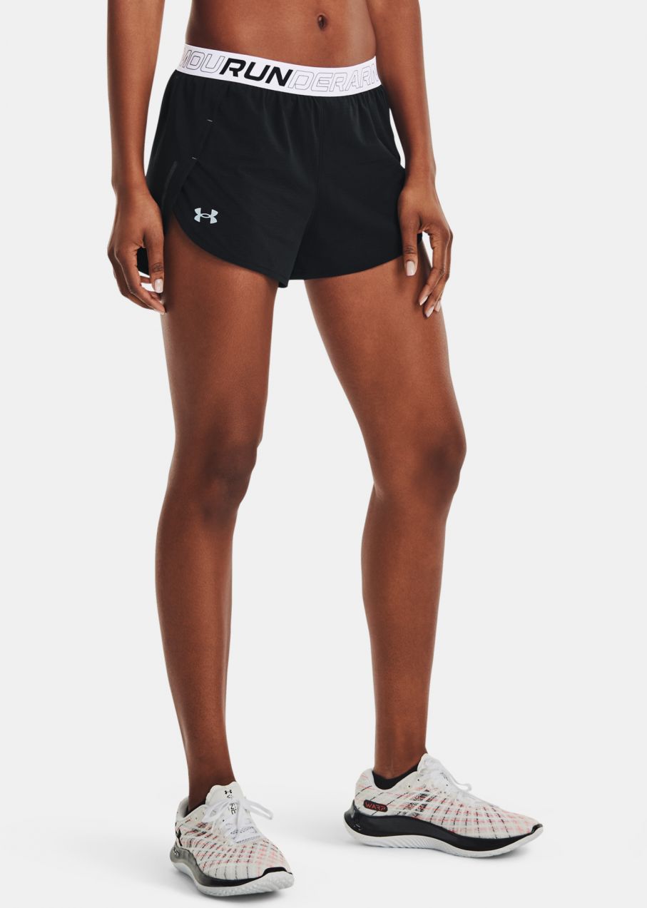Under Armour čierne kraťasy Draft Run Short-BLK