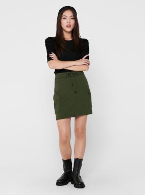 Only khaki dámska minisukňa Poptrash galéria