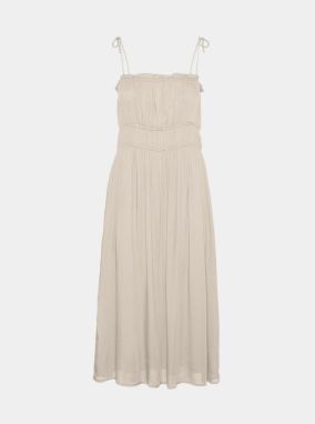Vero Moda smotanové/krémové šaty Helyn galéria