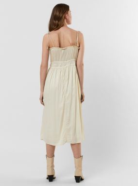 Vero Moda smotanové/krémové šaty Helyn galéria