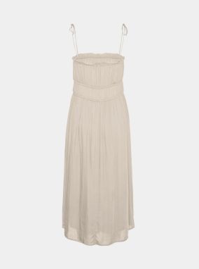 Vero Moda smotanové/krémové šaty Helyn galéria