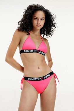 Tommy Hilfiger spodný diel plaviek Cheeky String Side Tie Bikini galéria