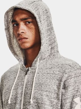Under Armour pánska mikina RIVAL TERRY FZ HD-WHT galéria
