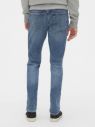 GAP modré pánske džínsy Skinny galéria