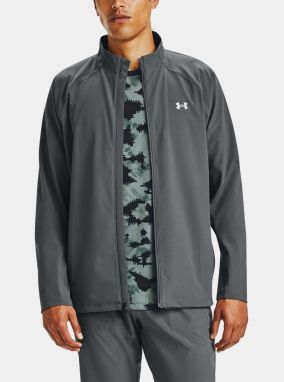 Under Armour sivé pánska bunda M UA Launch 3.0 STORM Jacket