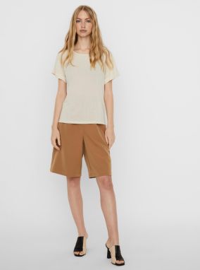 Vero Moda smotanové/krémové blúzka Ellen galéria