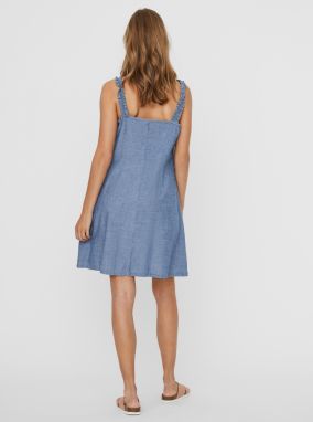 Vero Moda modré šaty Akela galéria