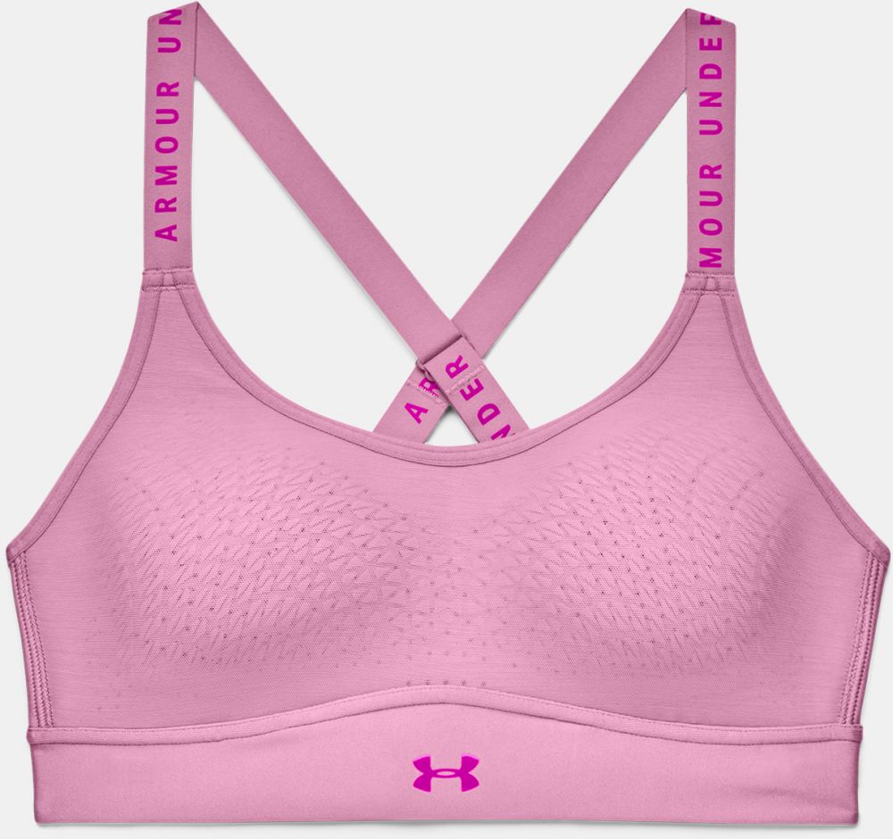 Podprsenka Under Armour  Infinity Mid Bra-PNK