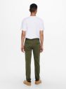 ONLY & SONS khaki pánske nohavice Mark galéria