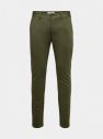 ONLY & SONS khaki pánske nohavice Mark galéria