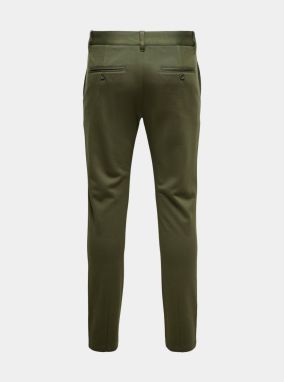 ONLY & SONS khaki pánske nohavice Mark galéria