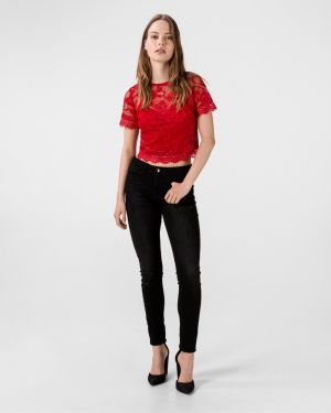 Guess červené crop top Paula galéria