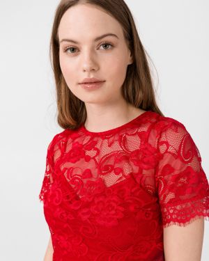 Guess červené crop top Paula galéria
