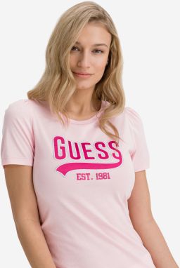 Guess ružové tričko Marisol