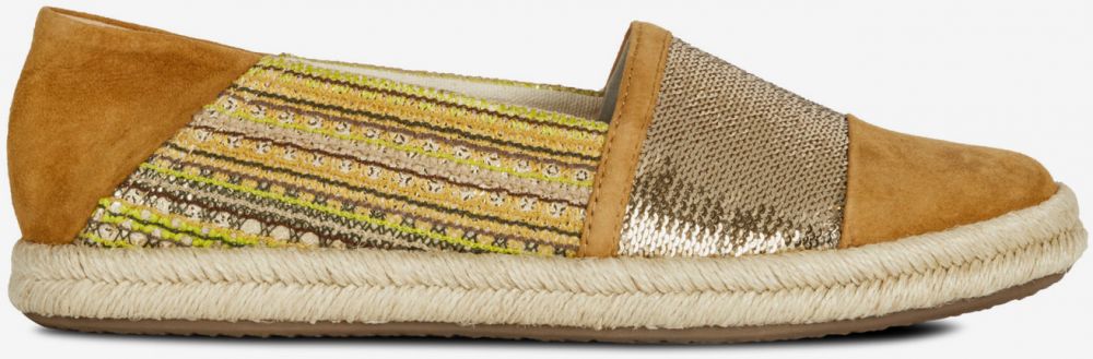 Geox hnedé espadrilky Modesty