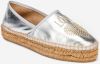 Love Moschino strieborné kožené espadrilky galéria