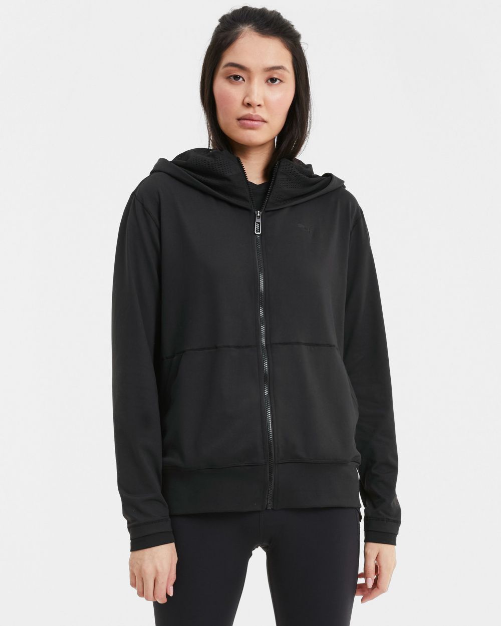Puma čierne dámska mikina Studio Yogini