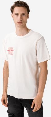 Converse biele pánske tričko Renew