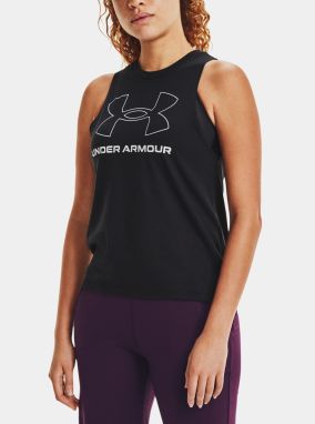 Under Armour čierne dámske tielko Live Sportstyle Graphic Tank