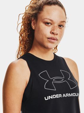Under Armour čierne dámske tielko Live Sportstyle Graphic Tank galéria