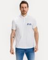 Armani Exchange biele pánske polo tričko galéria